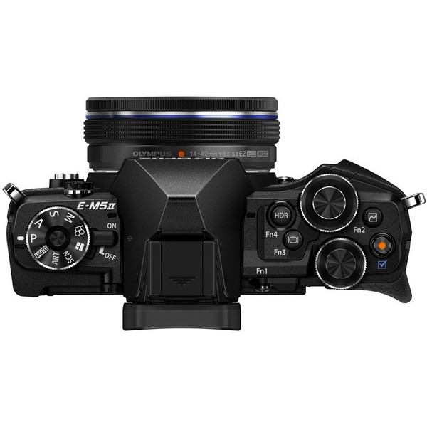 Цифровая системная фотокамера OLYMPUS E-M5 Mark II Pancake Zoom 14-42 Kit Black/Black